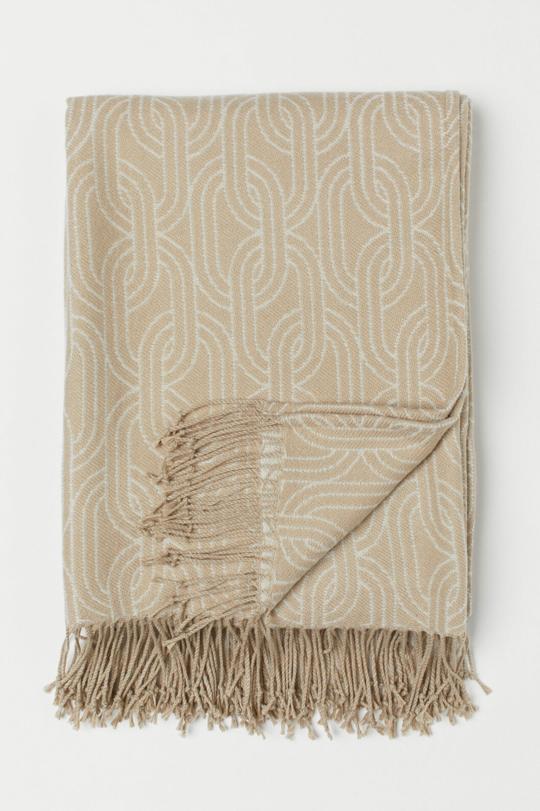 Beige pläd från H&M Home