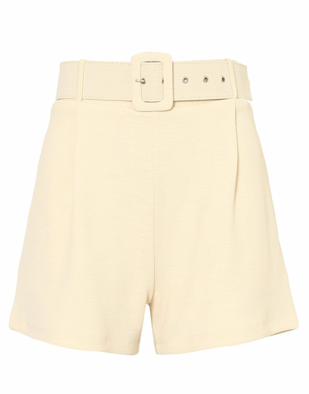 Beige shorts med hög midja för dam till 2020
