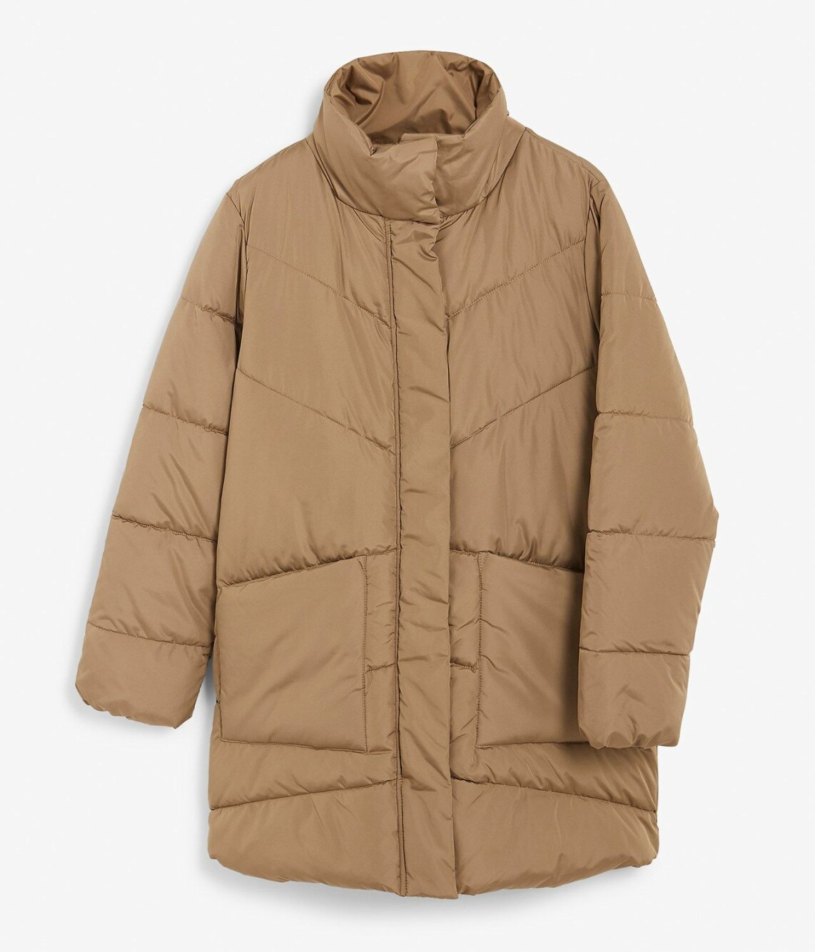 beige täckjacka från KappAhl