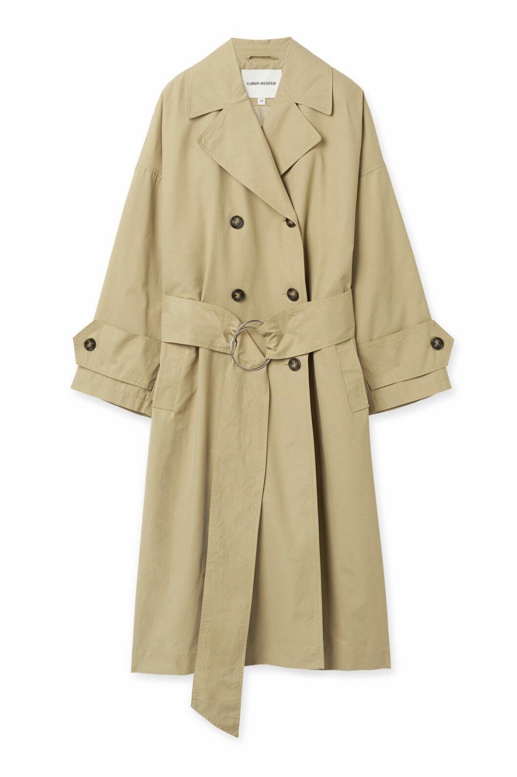 Beige trenchcoat för dam till 2019