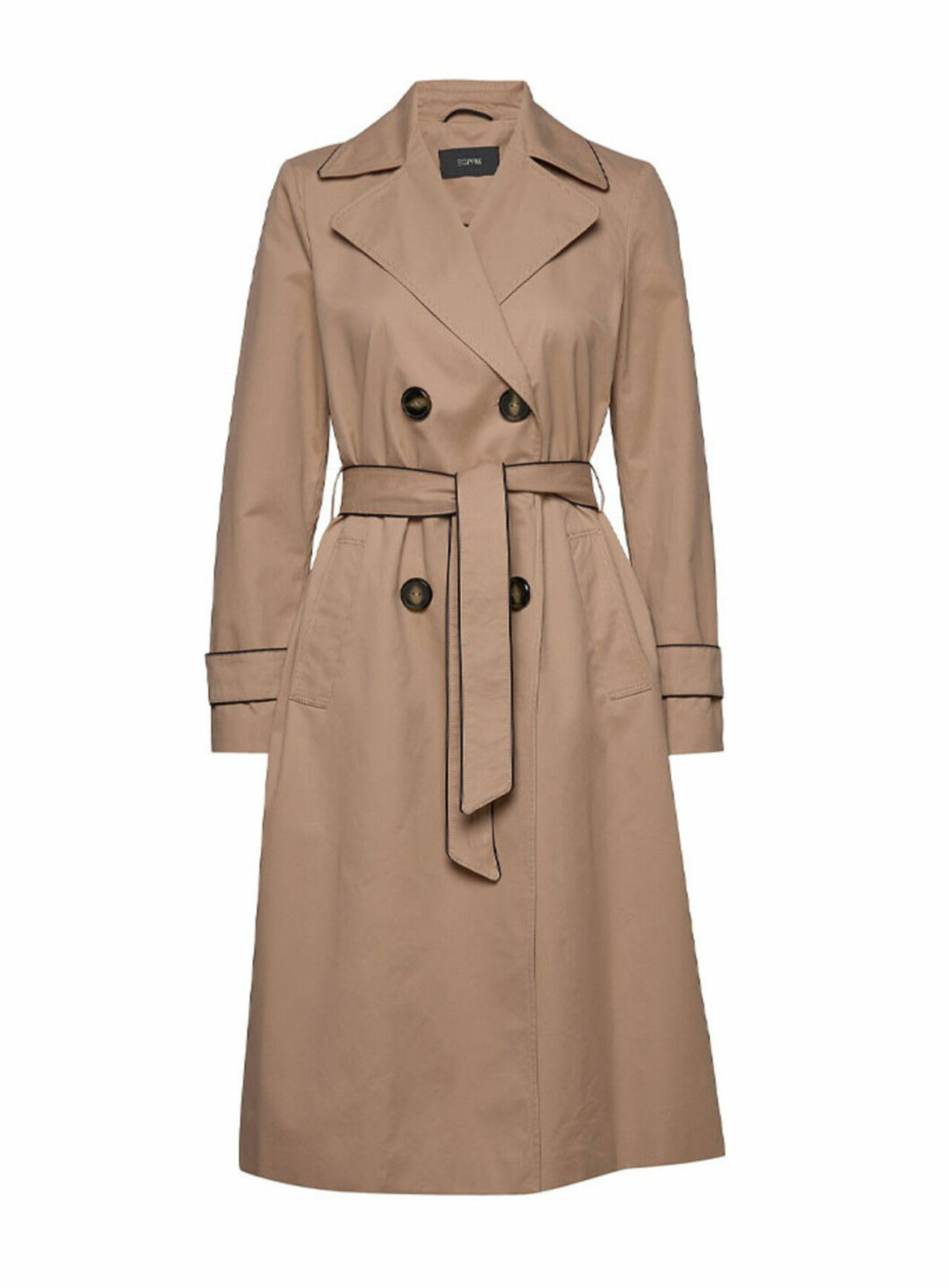 Beige trenchcoat för dam från Esprit till våren 2020
