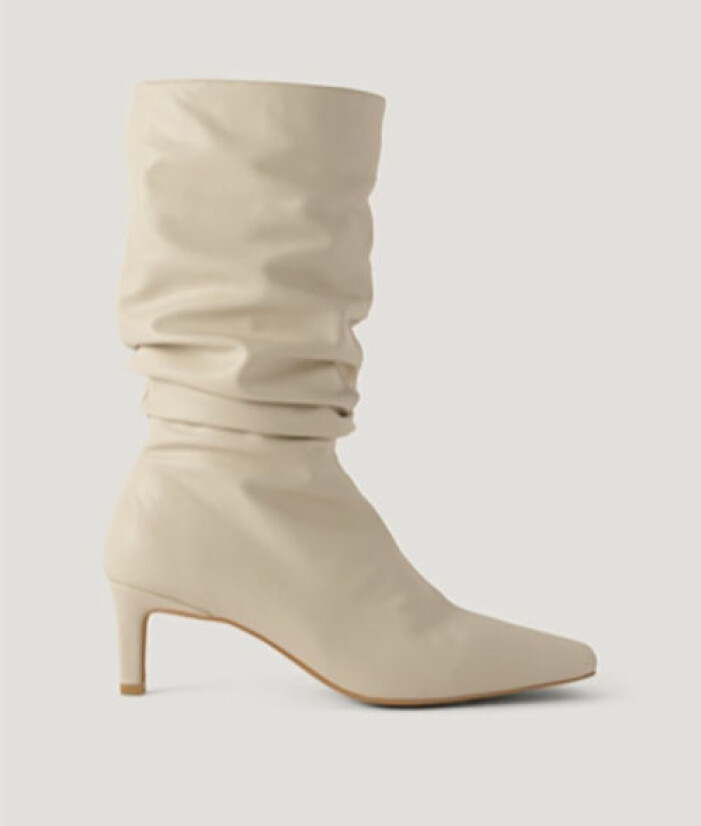 Beige vadhöga stövlar, NA-KD