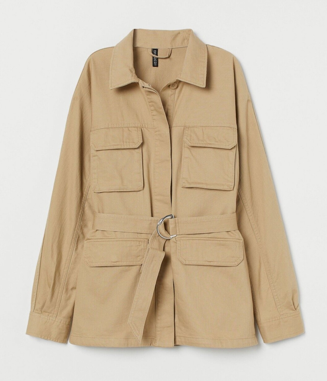 Vårjacka 2020: Beige jacka från H&M