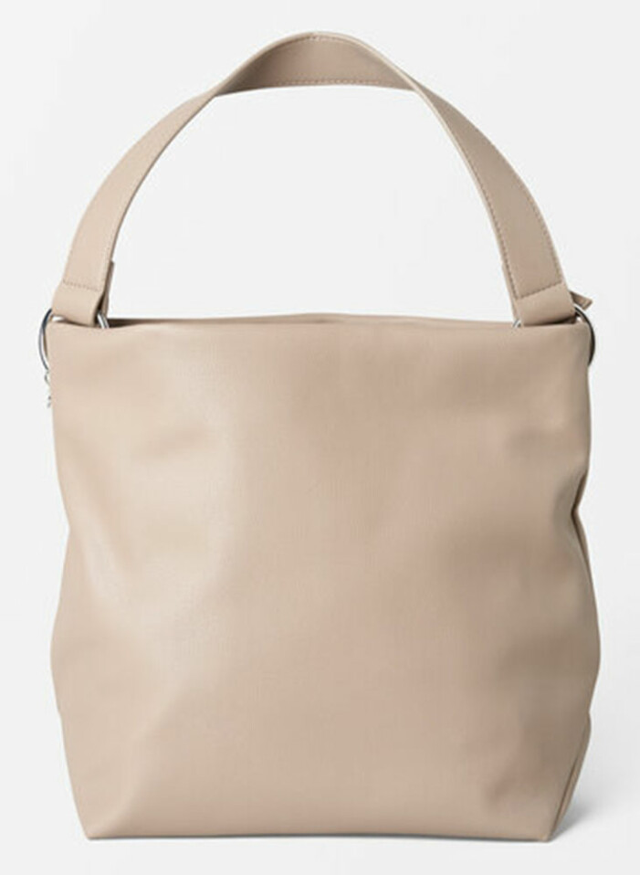 beige väska