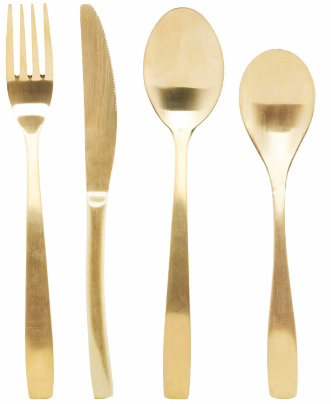 bestick guld mässing