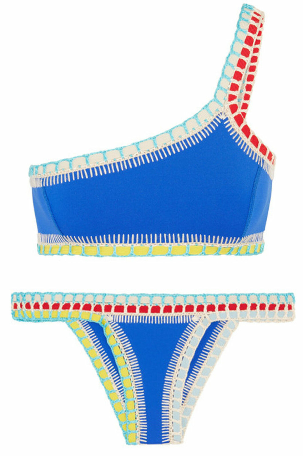 blå snygg bikini 2017