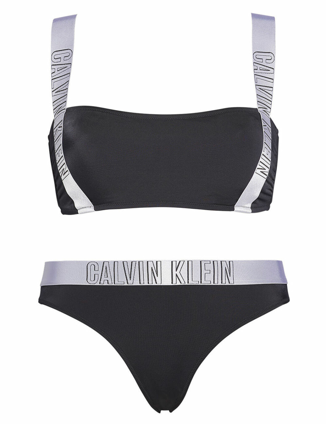 Svartvit bikini för dam till vintern 2019/2020