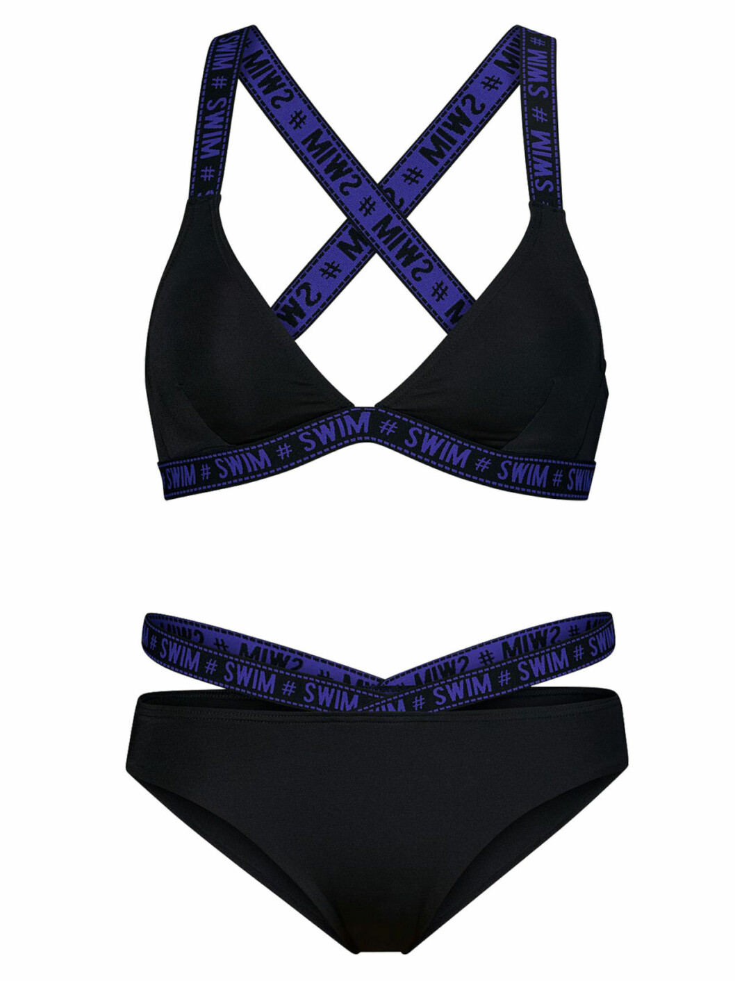 Svart bikini till vintern