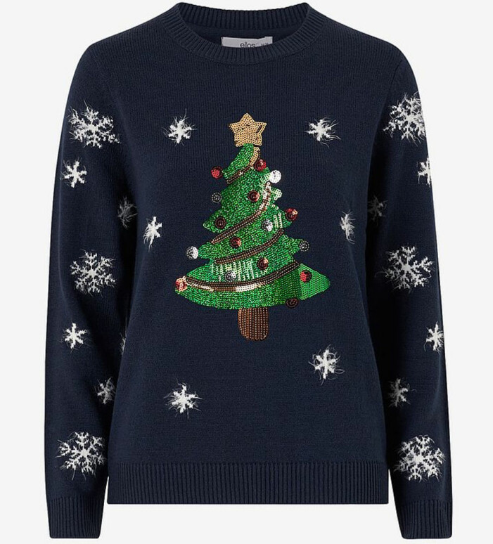 Blå jultröja från Ellos