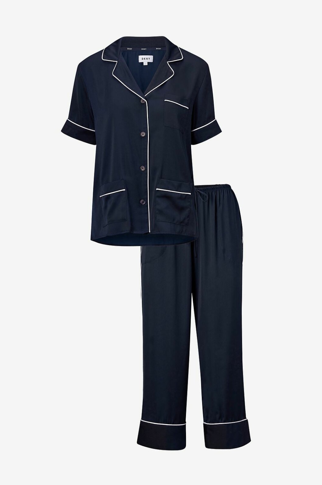 Mörkblå pyjamas till julen