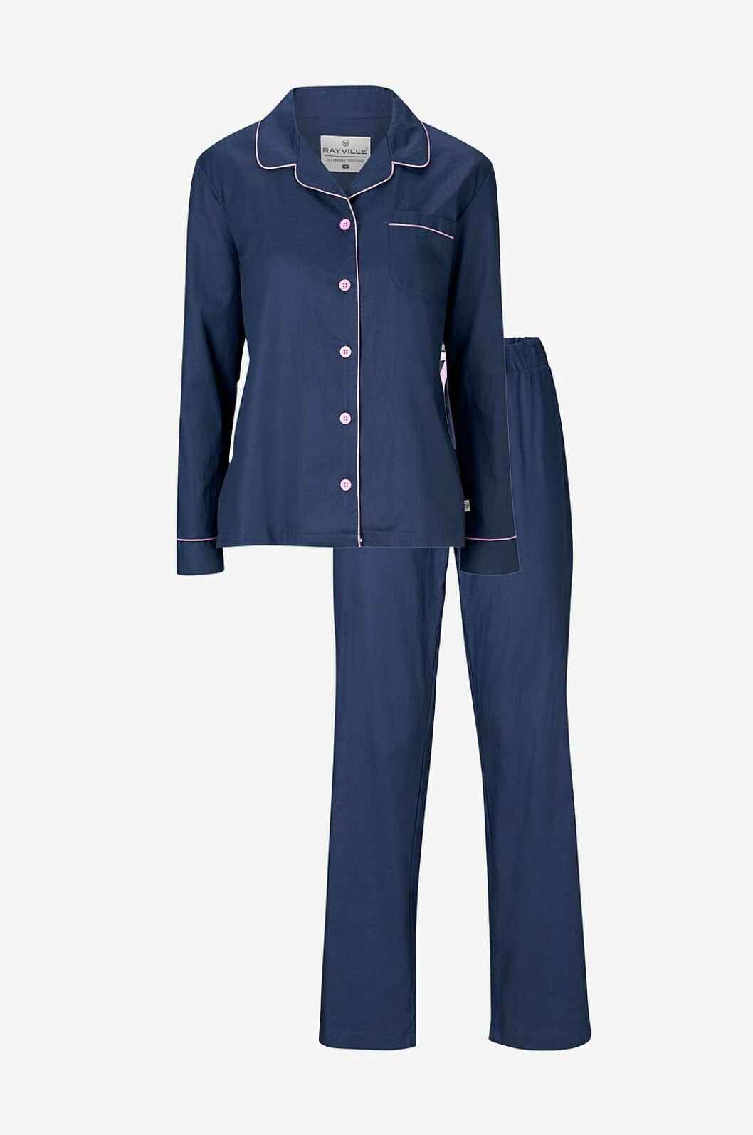 Blå pyjamas till julen