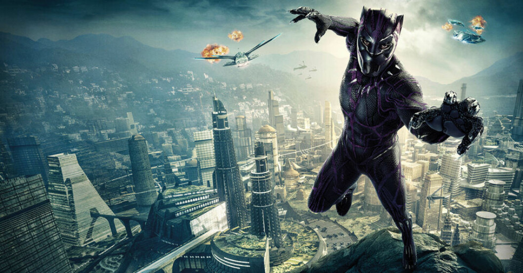 Chadwick Boseman som Black Panther