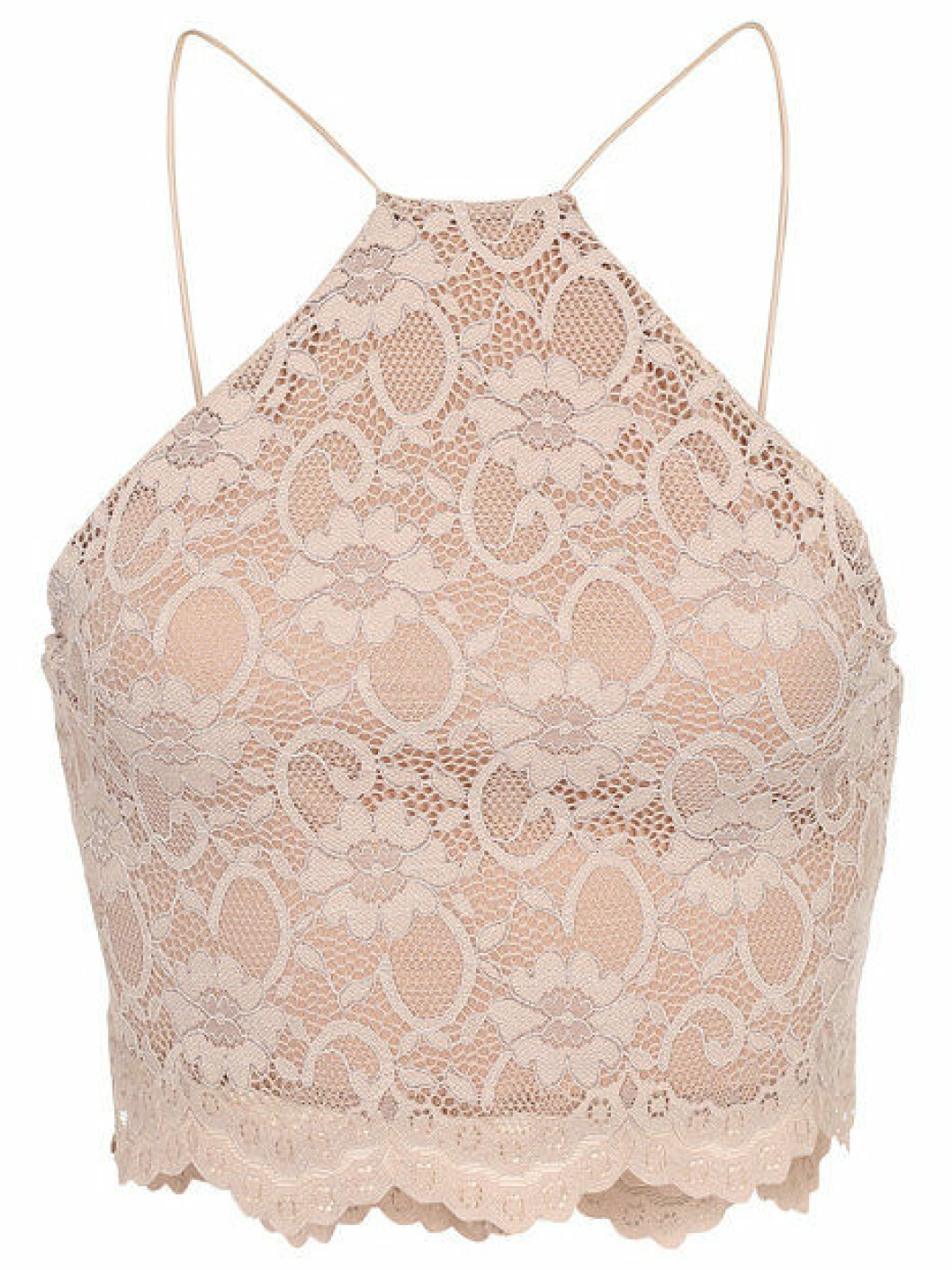 blekrosa crop top