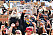 Folksamling under protesterna på Sergels torg i Stockholm