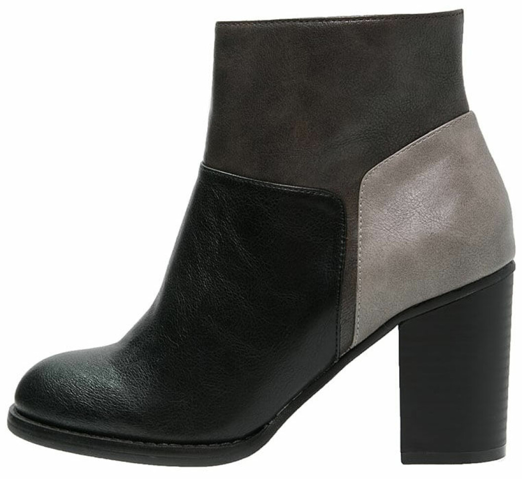 blockfargade ankelboots