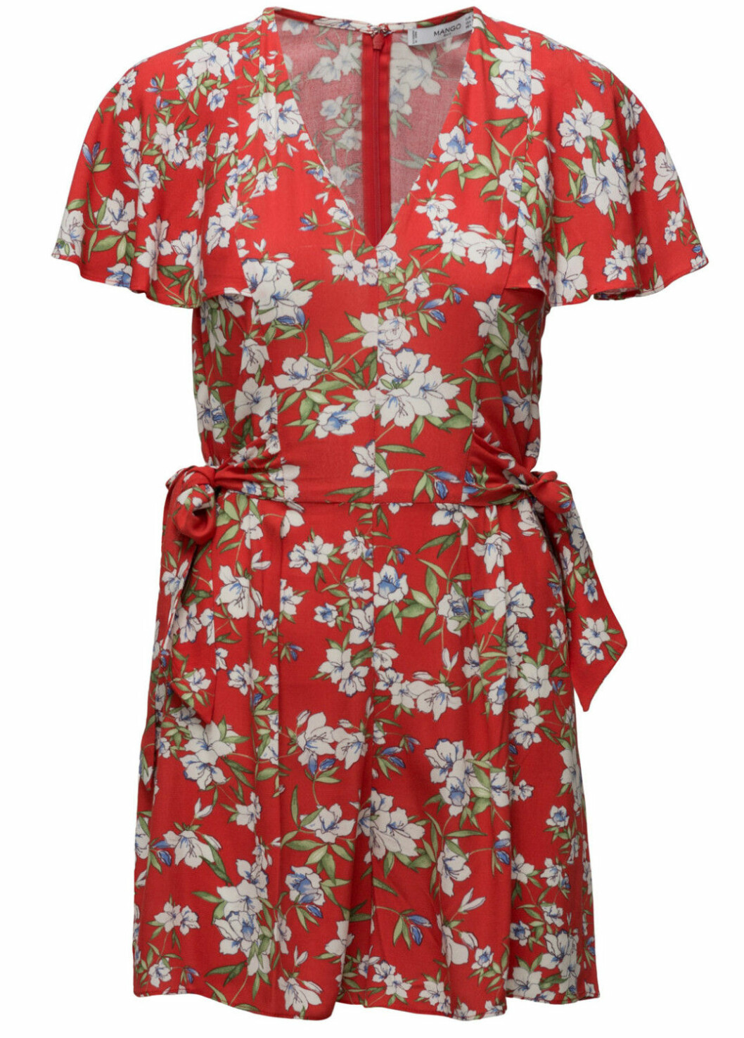 blommig jumpsuit mango