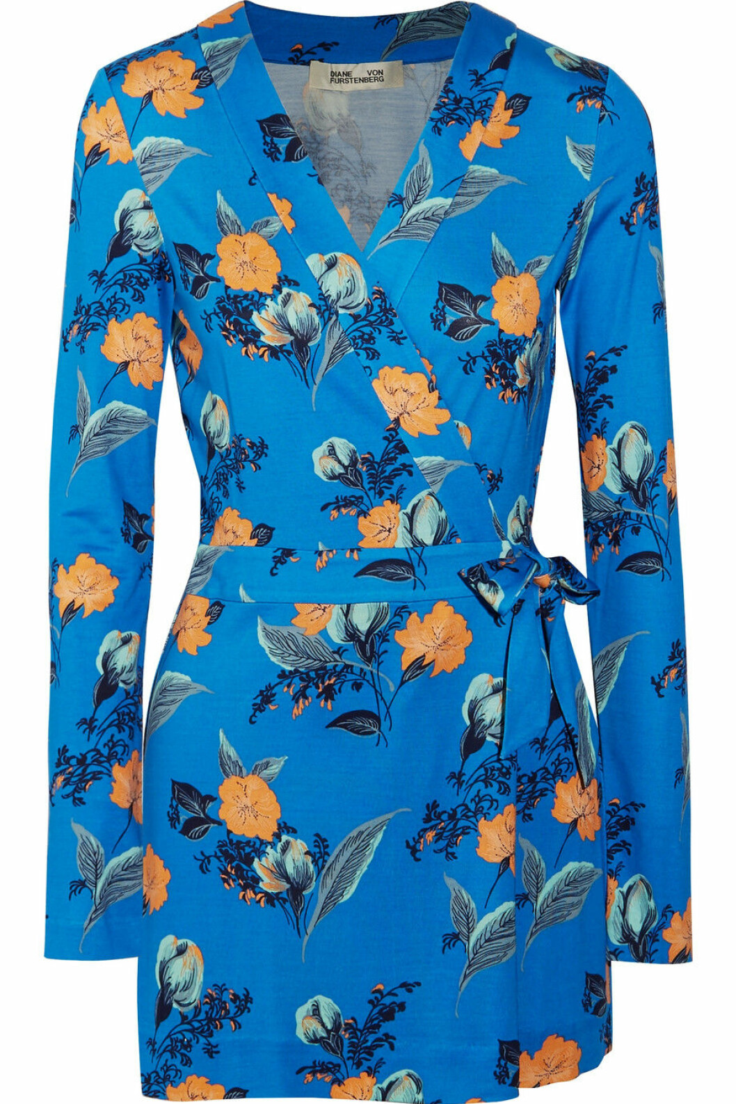 blommig playsuit diane von furstenberg