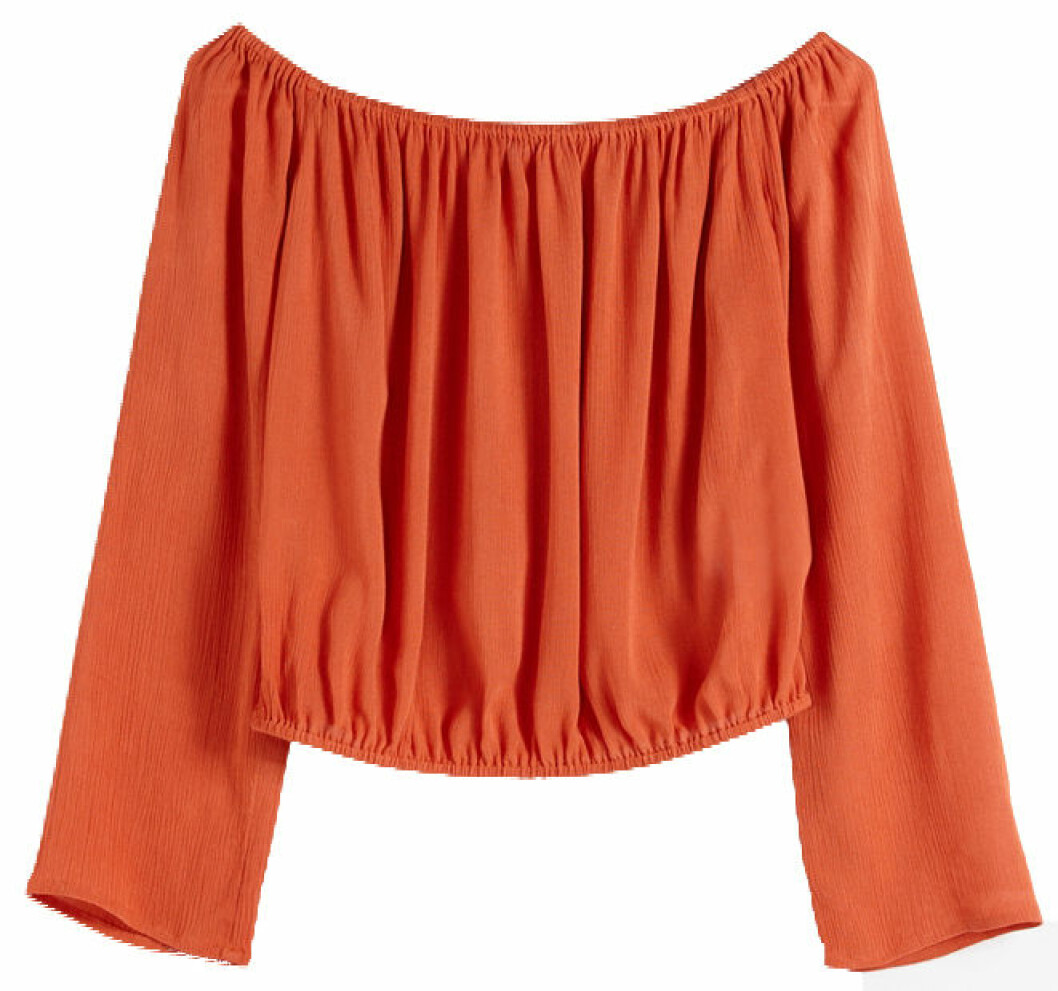 blus off shoulder