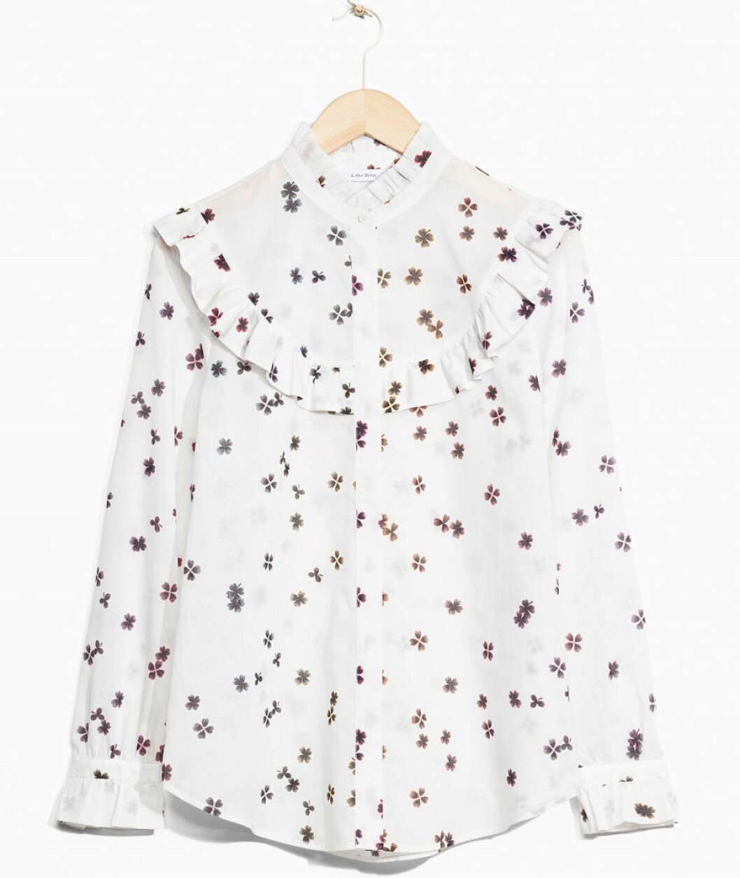 blus volang blommor