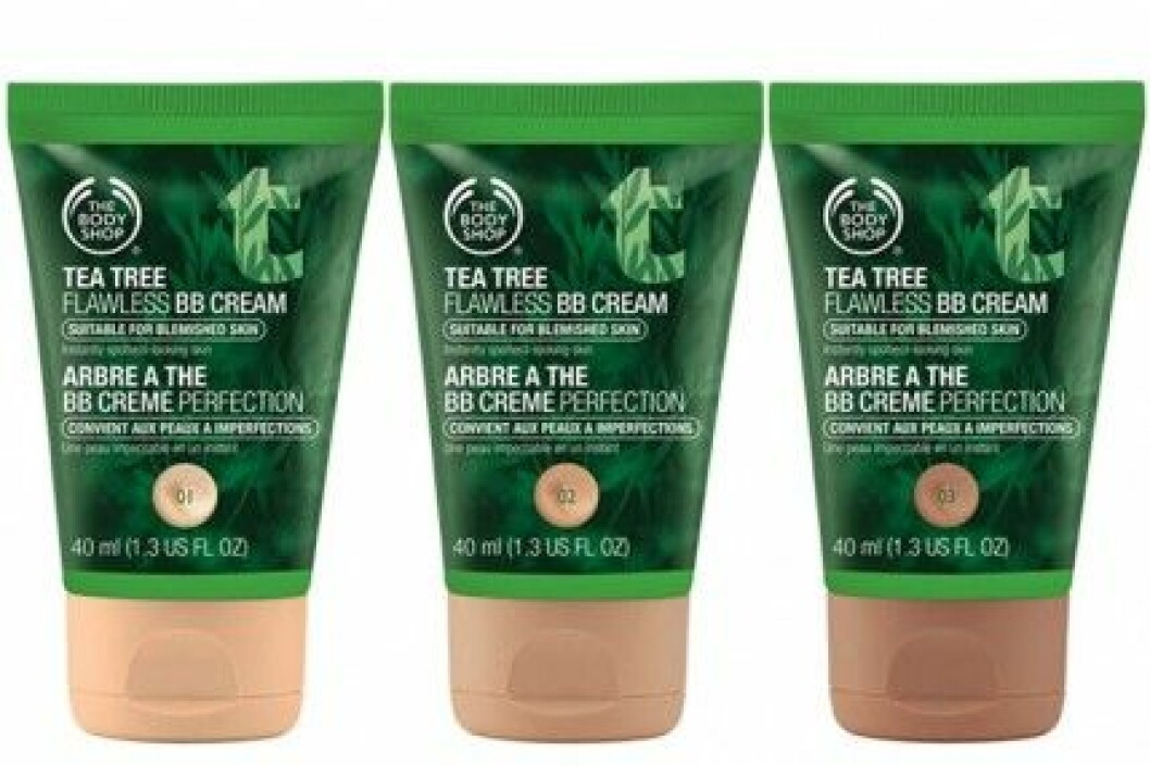 The Body Shop Tea Tree Flawless BB Cream kostar 150 kr. The Body Shop Tea Tree Flawless BB Cream kostar 150 kr.