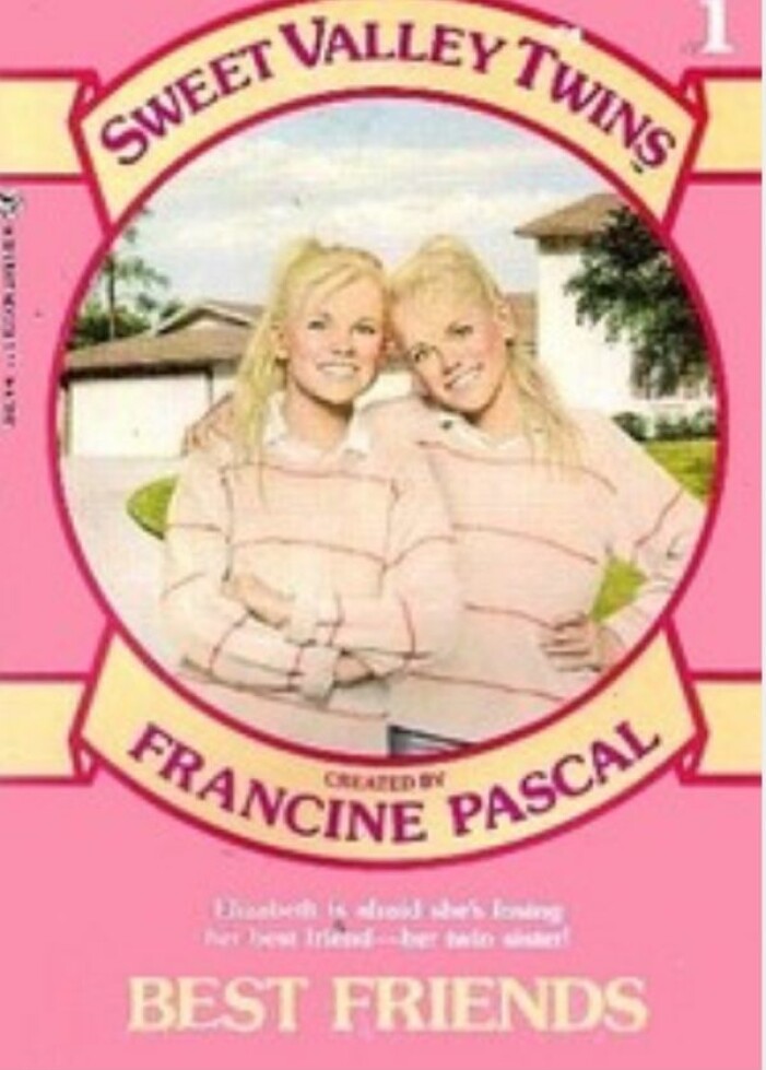 rosa bok om tvillingarna i sweet valley high