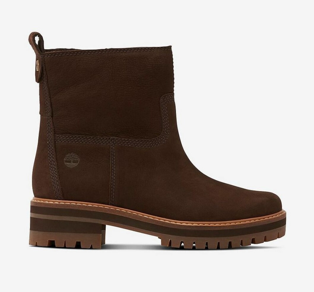 Varma vinterskor: Boots med fuskpäls för dam