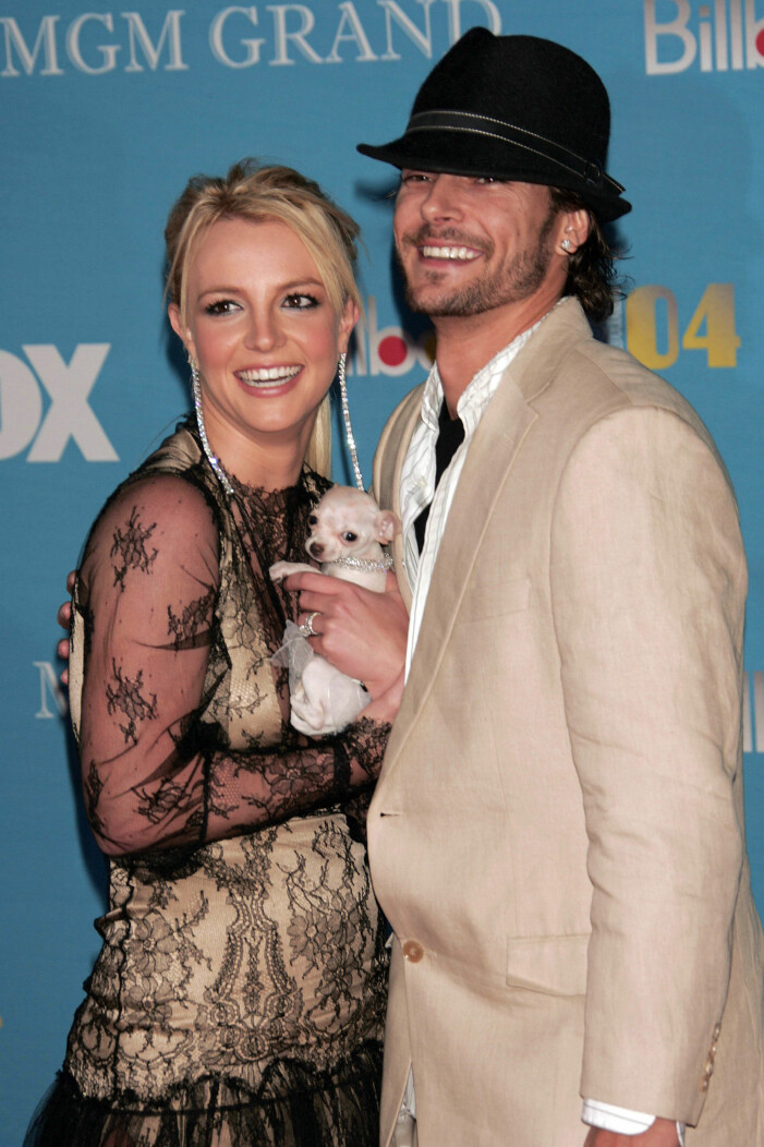 Britney och Kevin på premiär