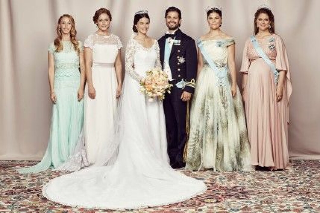 Prinsessan Sofia och prins Carl Philip med sina syskon. Prinsessan Sofia och prins Carl Philip med sina syskon.