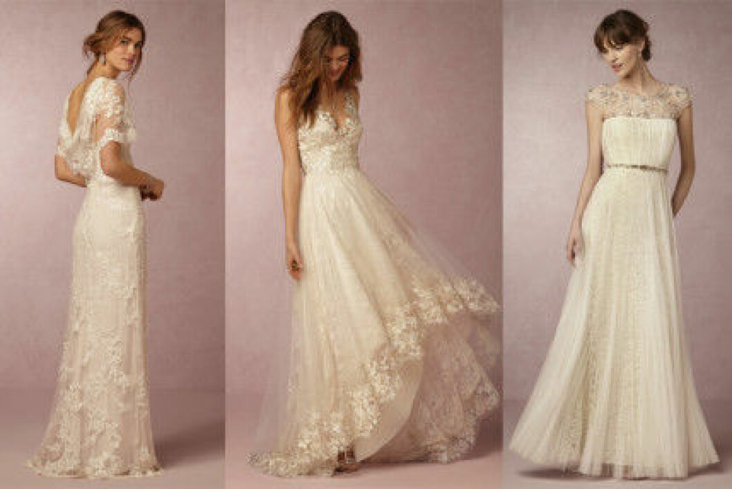 Spana in bröllopsklänningarna från BHLDN x Marchesa billiga bröllopsklänningar 2016