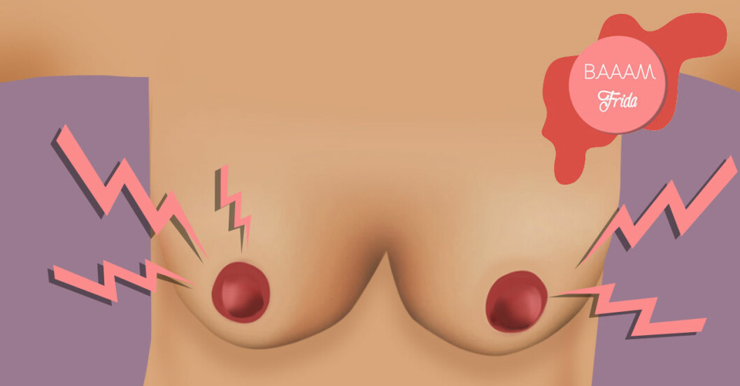 Därför gör dina bröst ont under mens – och så mår du bättre