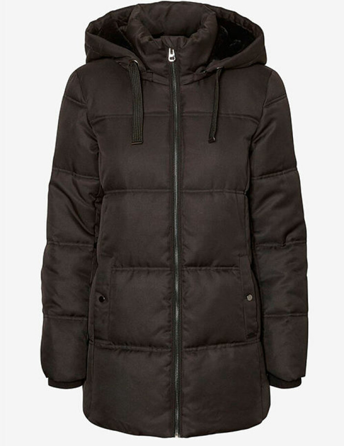 brun jacka vero moda