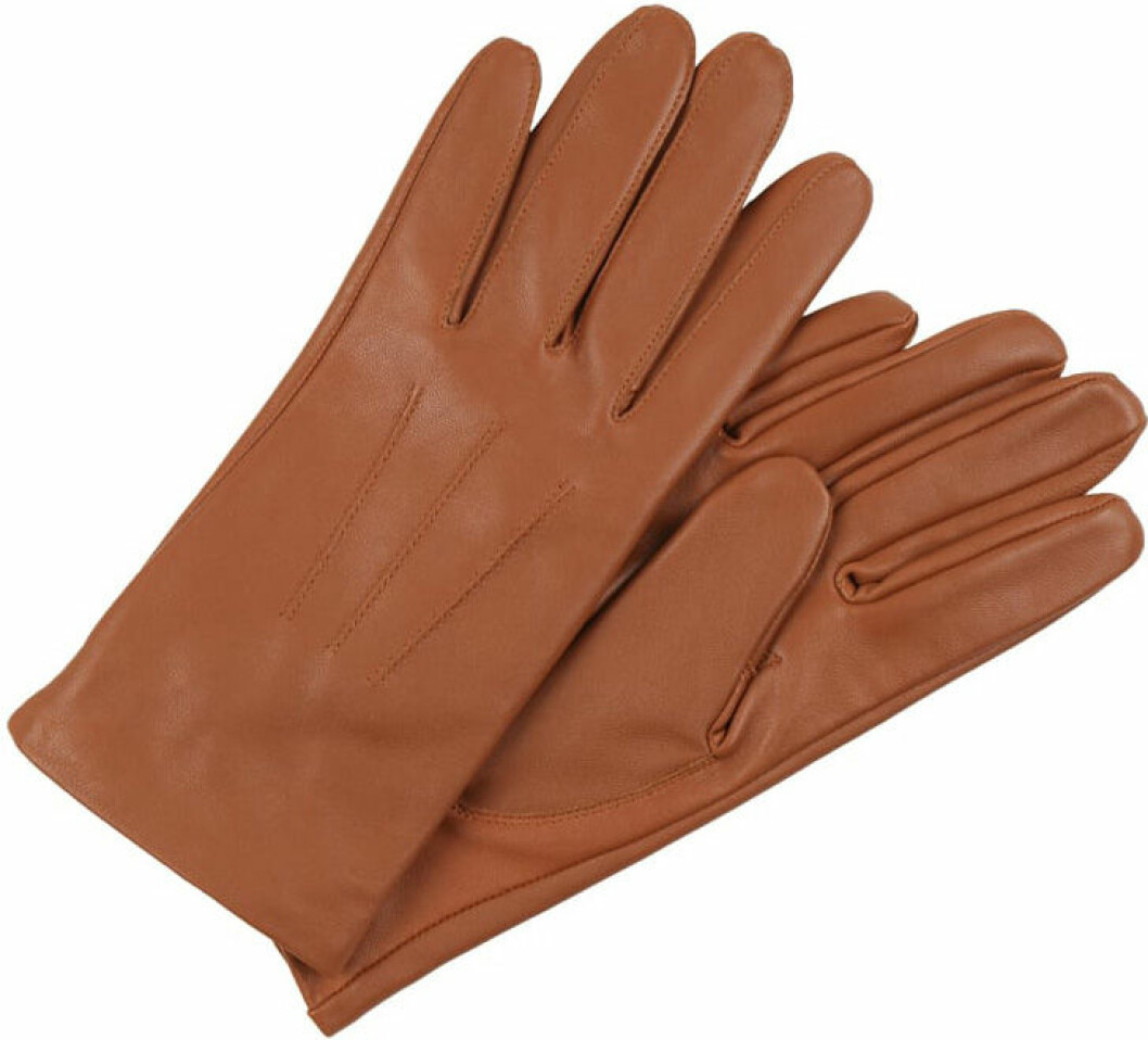 bruna skinnhandskar budget