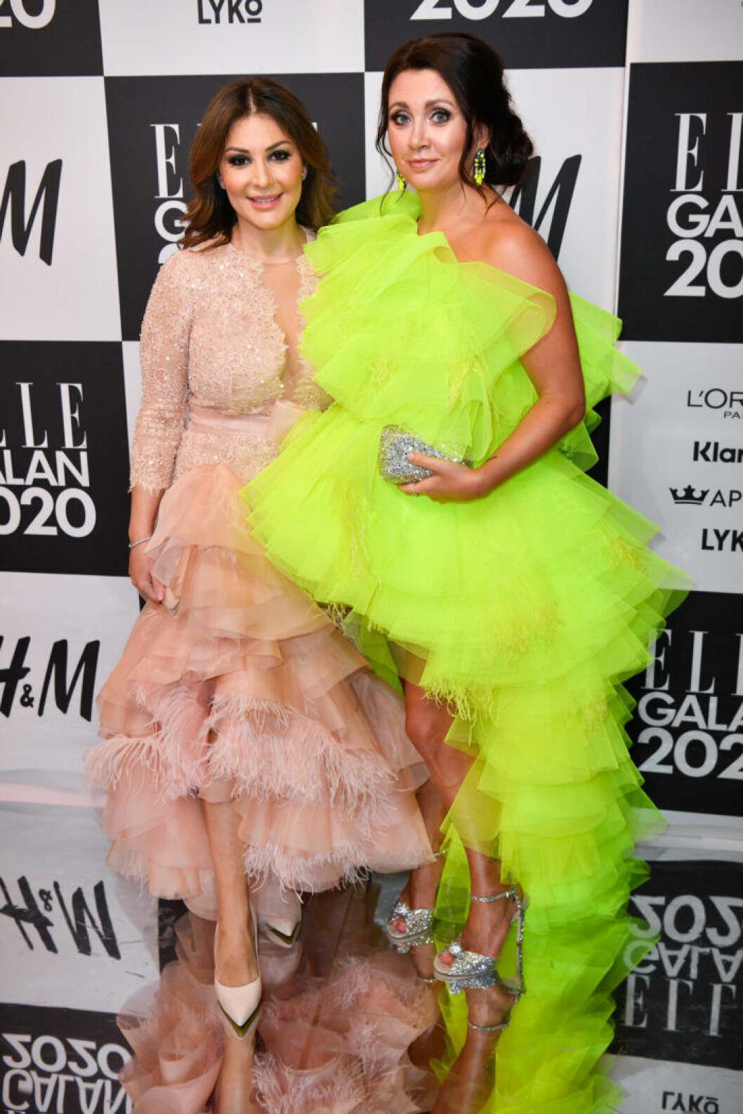 Camilla Läckberg och Christina Saliba