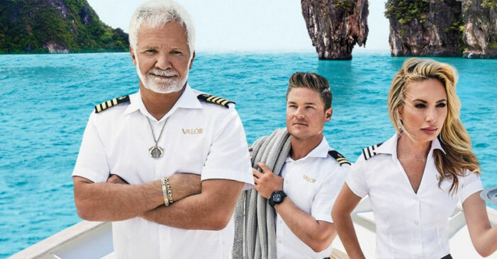 Captain Lee, Ashton och Kate i realityserien Below deck. Captain Lee, Ashton och Kate i realityserien Below deck.