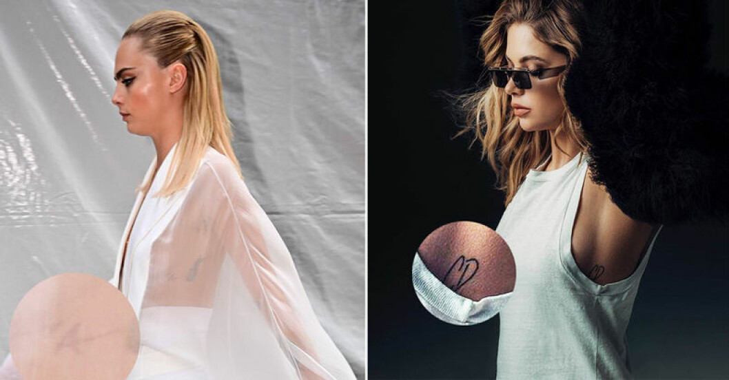 cara och ashleys tatuering