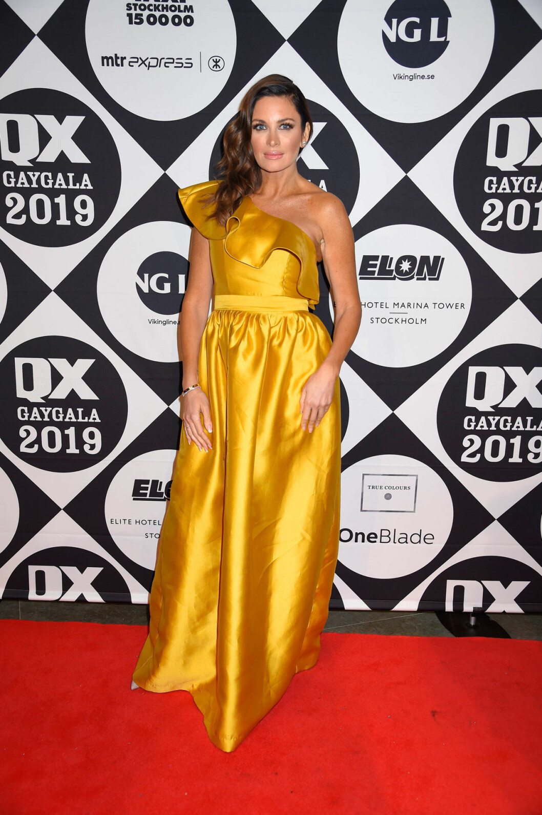 Carolina Gynning. Carolina Gynning på QX-galan