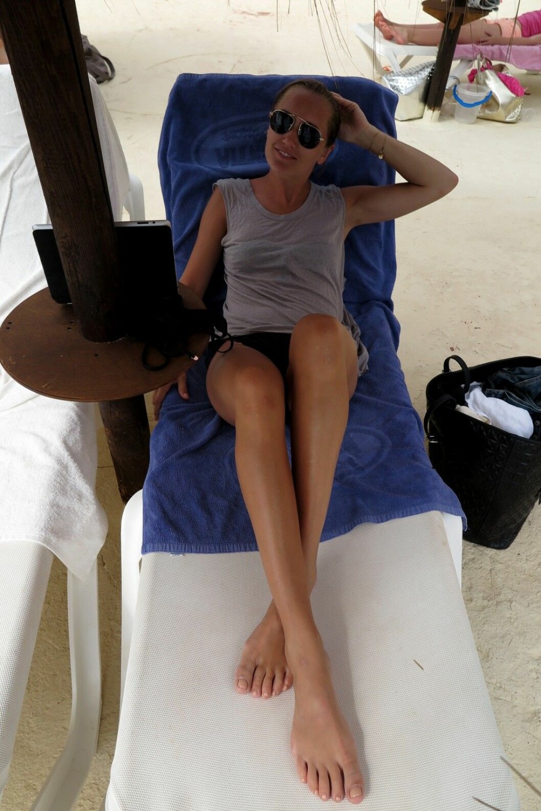 Baaams chefredaktör Caroline Sandström trivs på Mallorca. caroline sandstrom mallorca 2