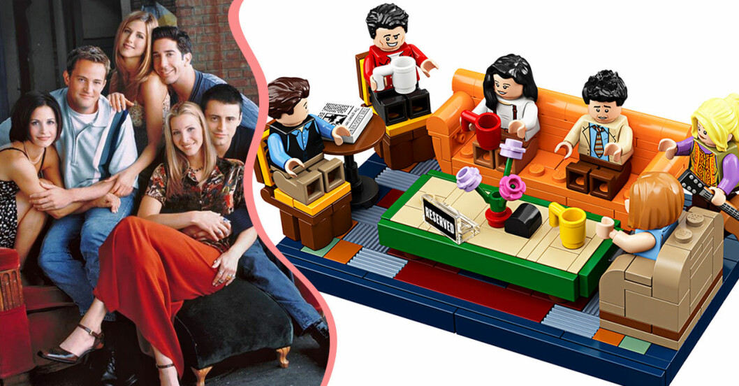 Nu kommer Vänner som Lego - bygg ditt eget Central Perk