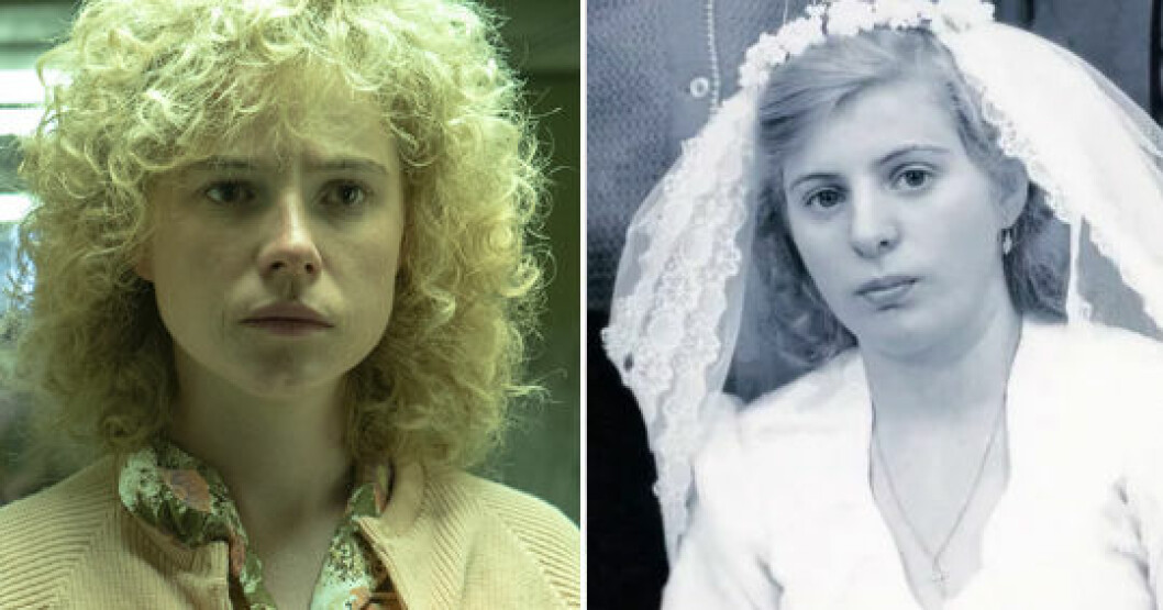Foto: HBO/<a href="https://metro.co.uk/2019/05/23/chernobyl-cast-next-real-life-characters-true-story-behind-disaster-9672304/">Metro UK</a> Chernobyl HBO Nordic: Så såg Ignatenko ut i verkligheten