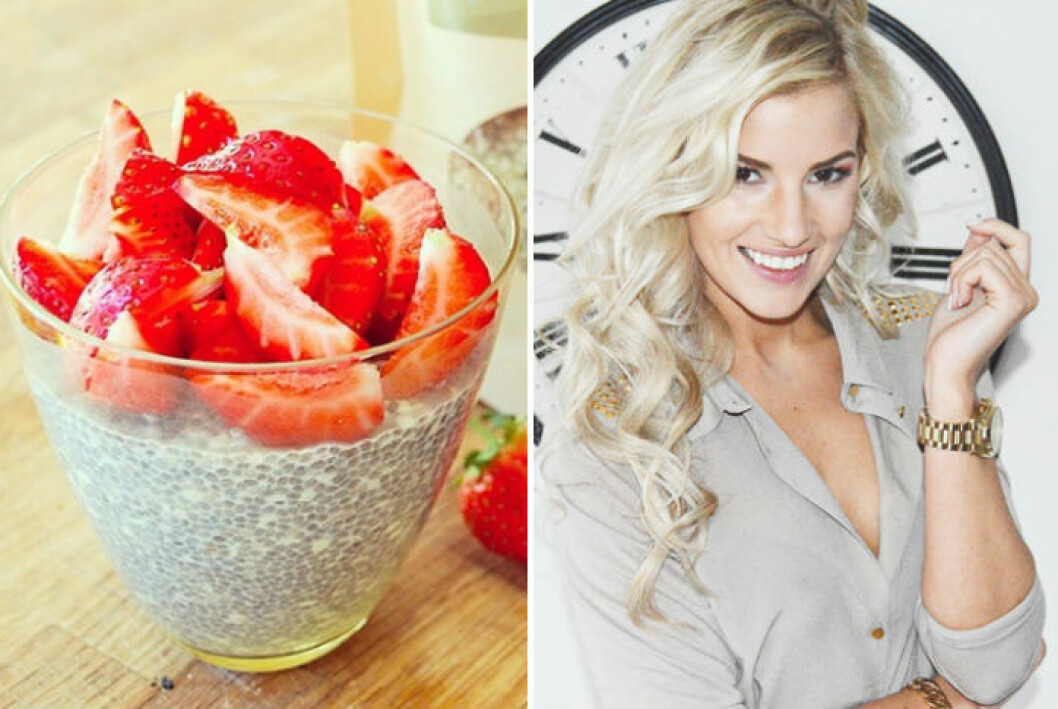 Ida-Marie Isakssons recept på chiapudding.