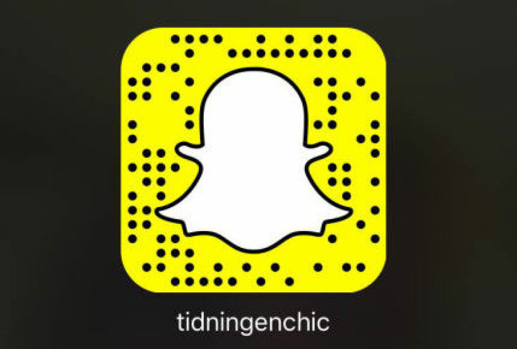 Baaam finns på Snapchat under namnet @tidningenchic tidningen chic snapchat