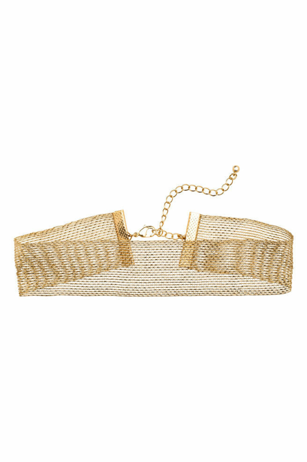 Guldigt chokerhalsband