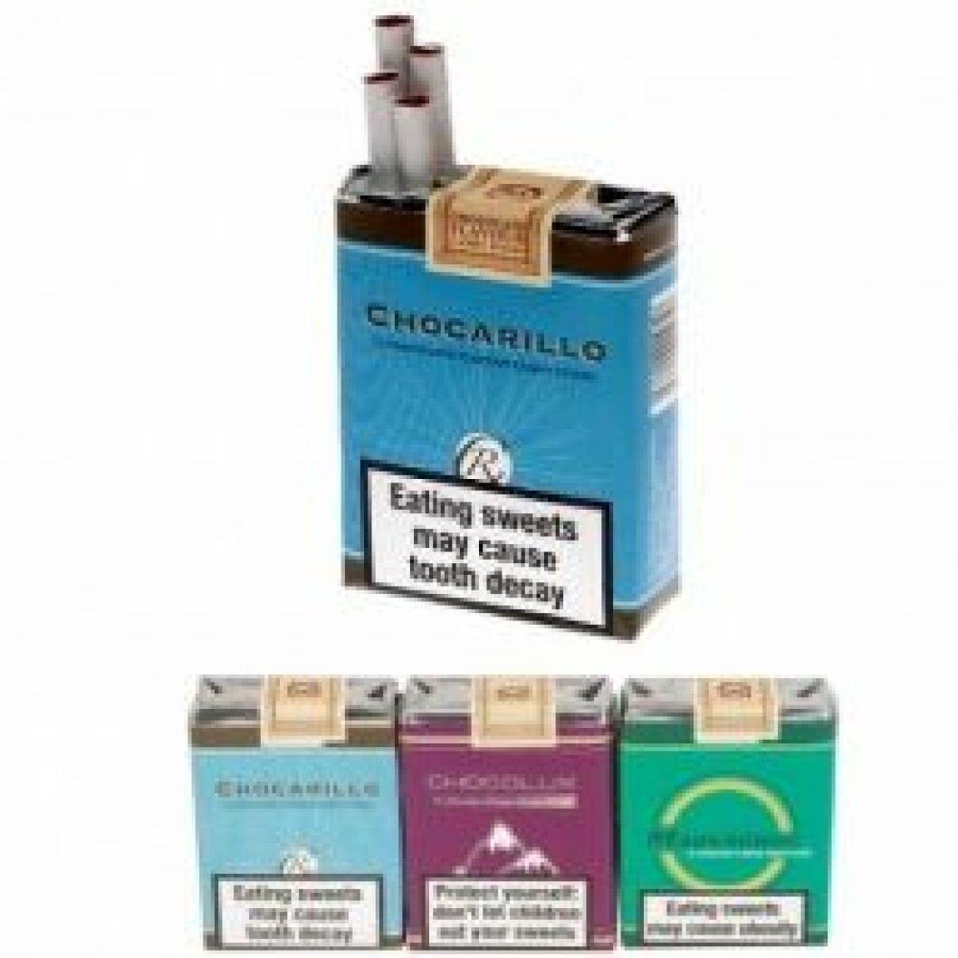 chokladcigaretter