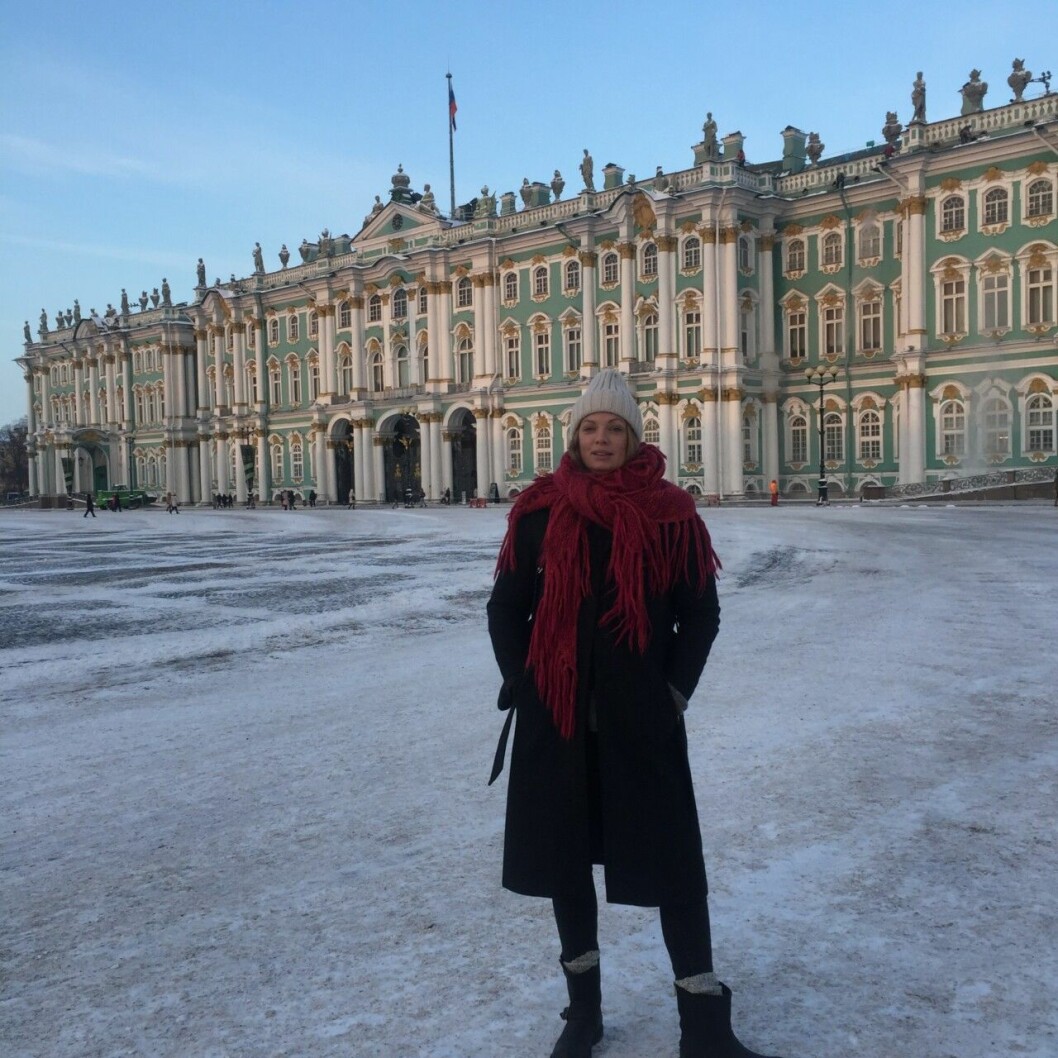 Cilla tog steget och åkte till Olgas klinik i S:t Petersburg. Cilla Holm i S:t Petersburg
