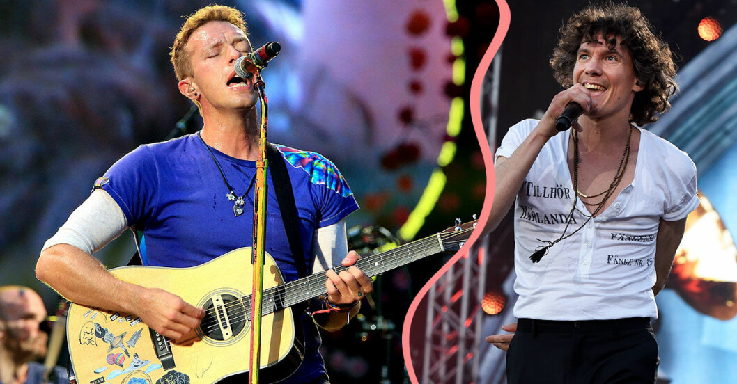 Se när Coldplay spelar "Känn ingen sorg för mig Göteborg" på Ullevi