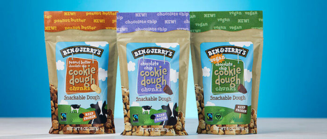 Ben & Jerry's Cookie Dough Chunks.