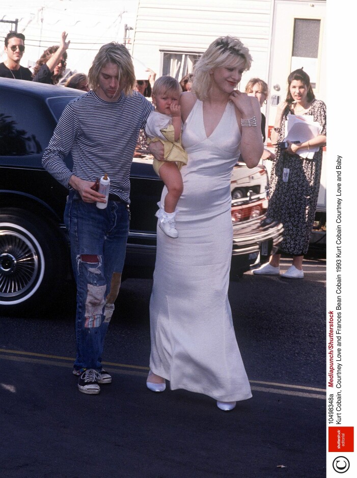 Courtney Love och Kurt Cobain