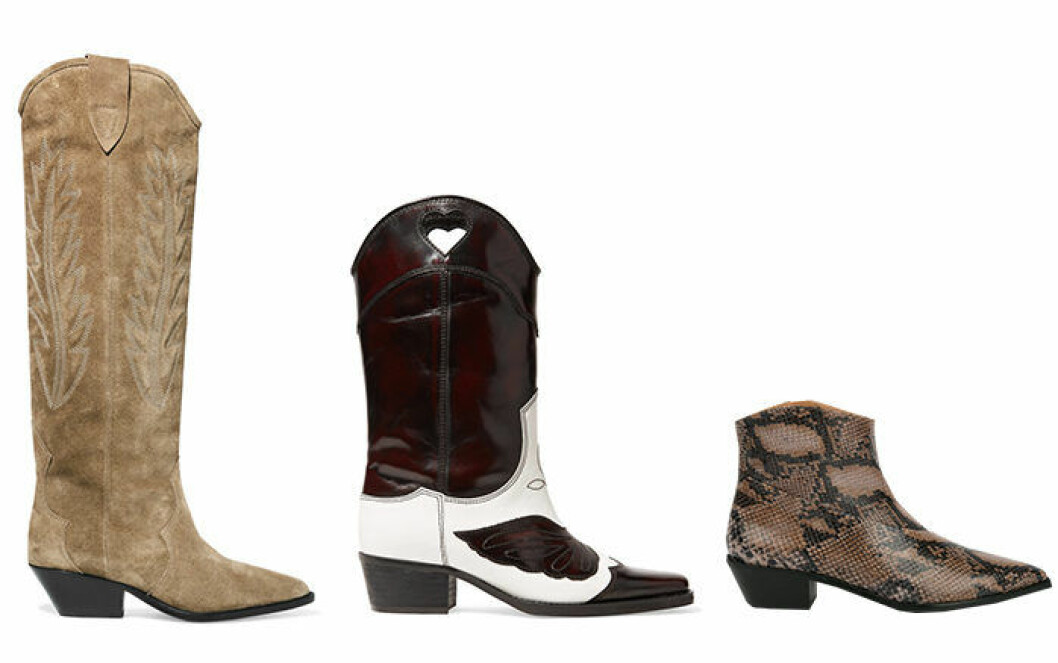 Cowboy-boots höstmode 2018