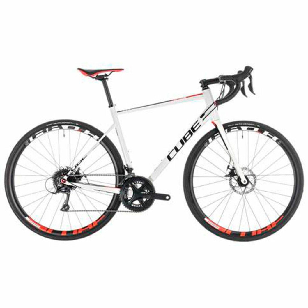 Cube vit cykel