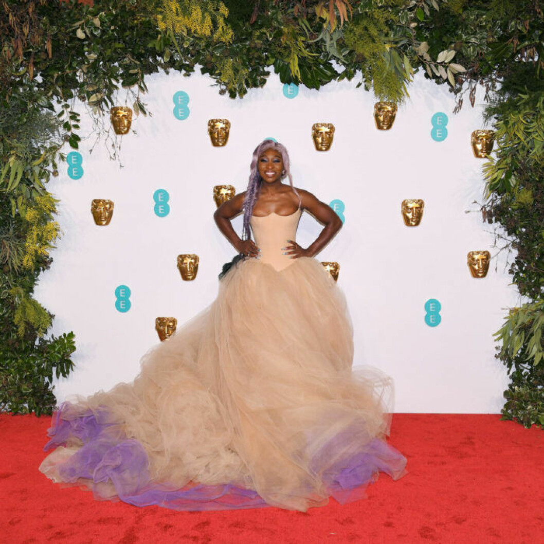 Cynthia Erivo. Cynthia Erivo på BAFTA 2019